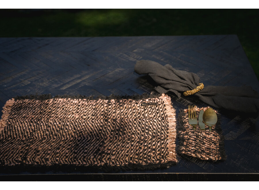 The Oh My Gee Cutlery Holder - Black Copper