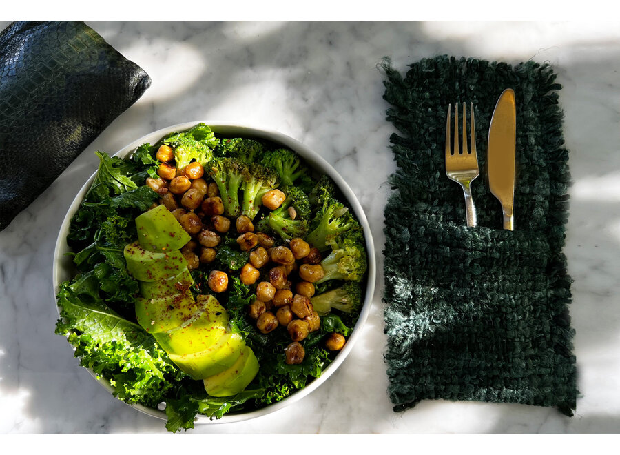 The Oh My Gee Cutlery Holder - Forest Green