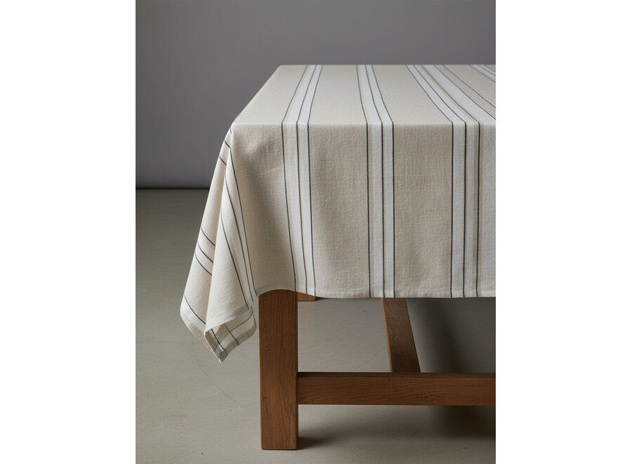 La Nappe Provence - Noir Blanc Naturel - 150x300