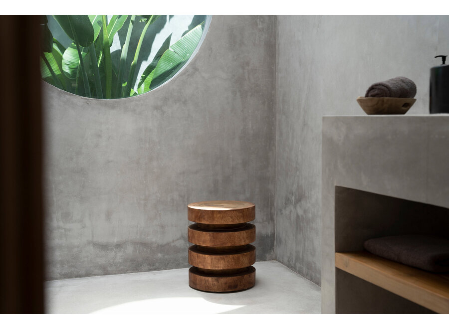 Le Tabouret Massaka - Naturel