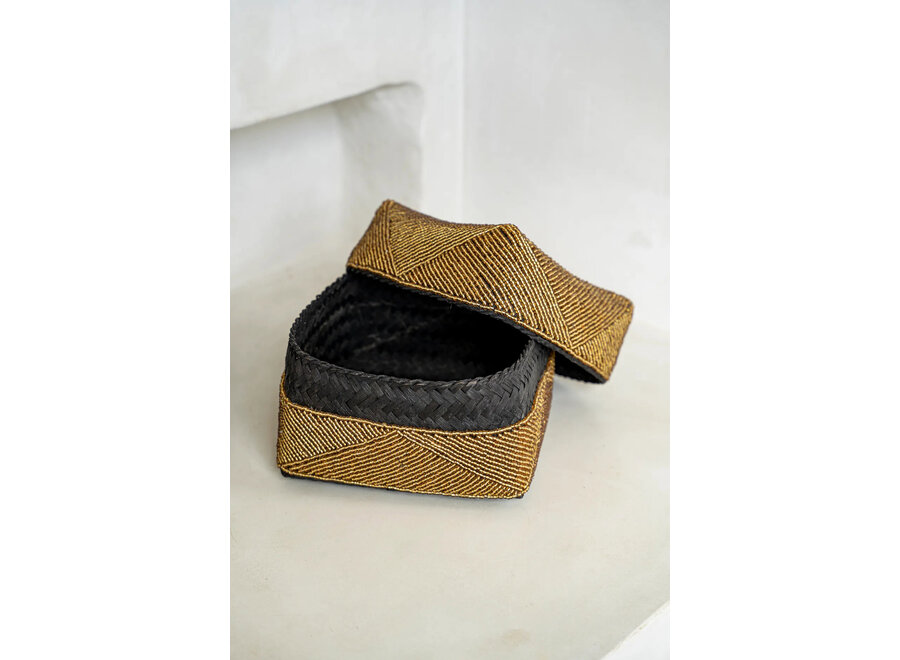 Der Perlenkorb - Gold - S