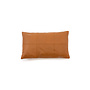La Six Panel Funda de Cojín de Cuero - Camel - 30x50
