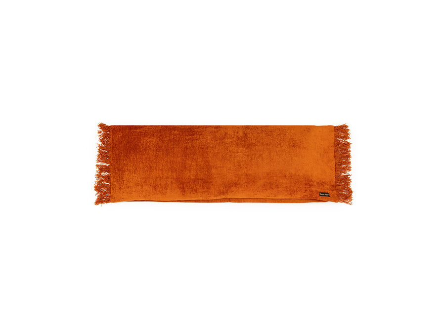 The Oh My Gee Cushion Cover - Rust Velvet - 35x100