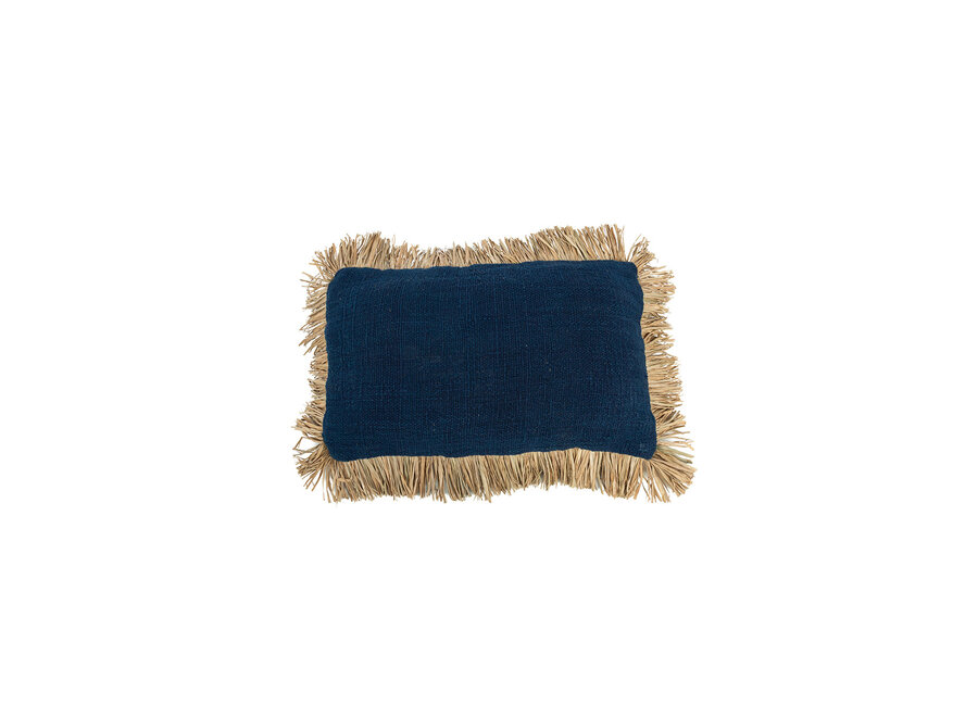 The Saint Tropez Cushion Cover - Blue Natural - 30x50