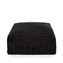 The Oh My Gee Pouffe - Black Navy