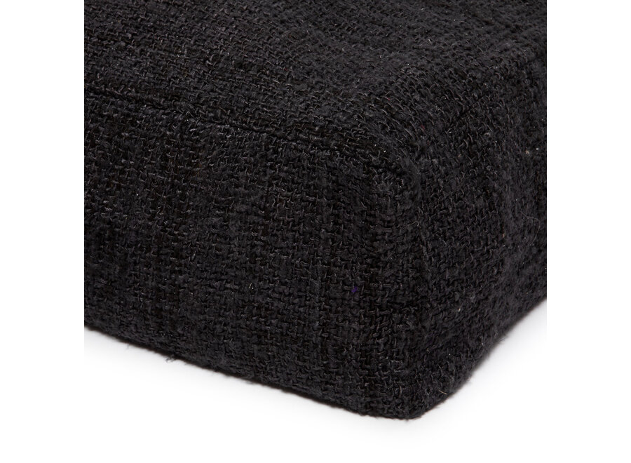 The Oh My Gee Pouffe - Black Navy