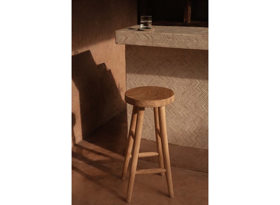 The Kedut Bar Stool - Natural