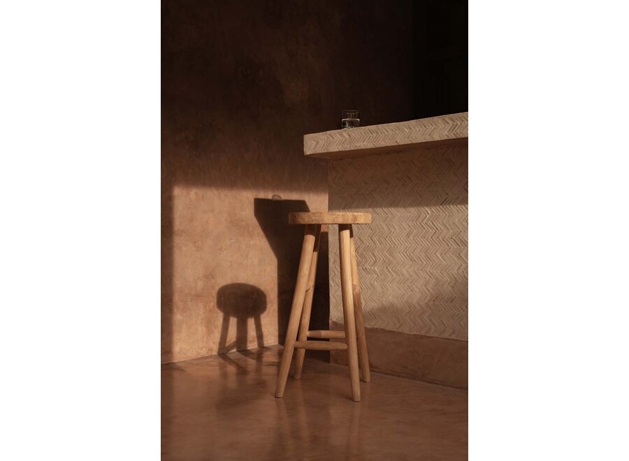 The Kedut Bar Stool - Natural
