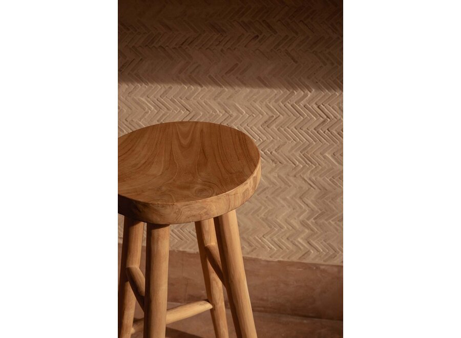 Le Tabouret De Bar Kedut - Naturel