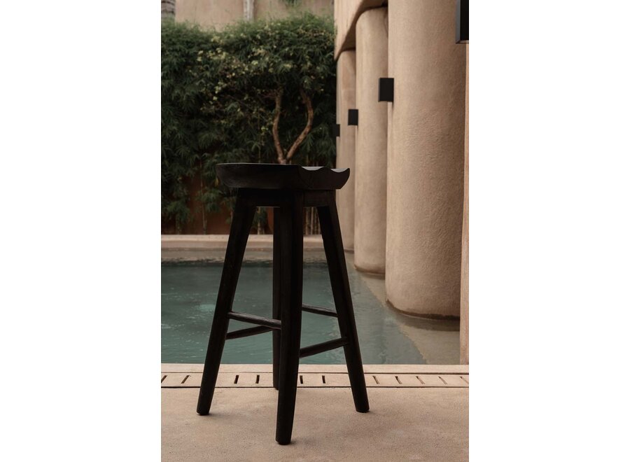 The Tala Bar Stool - Black