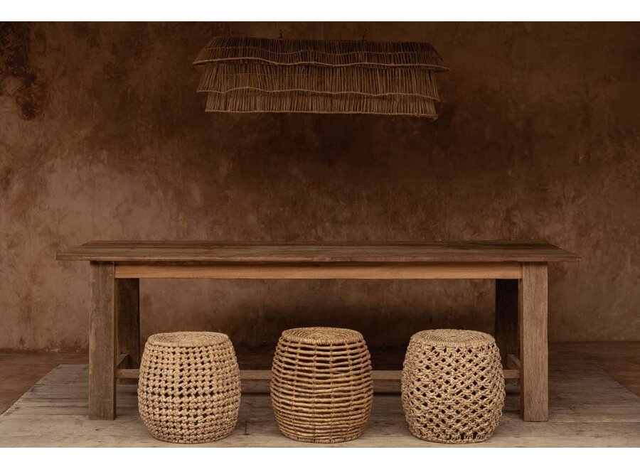 The Zarkah Stool - Natural