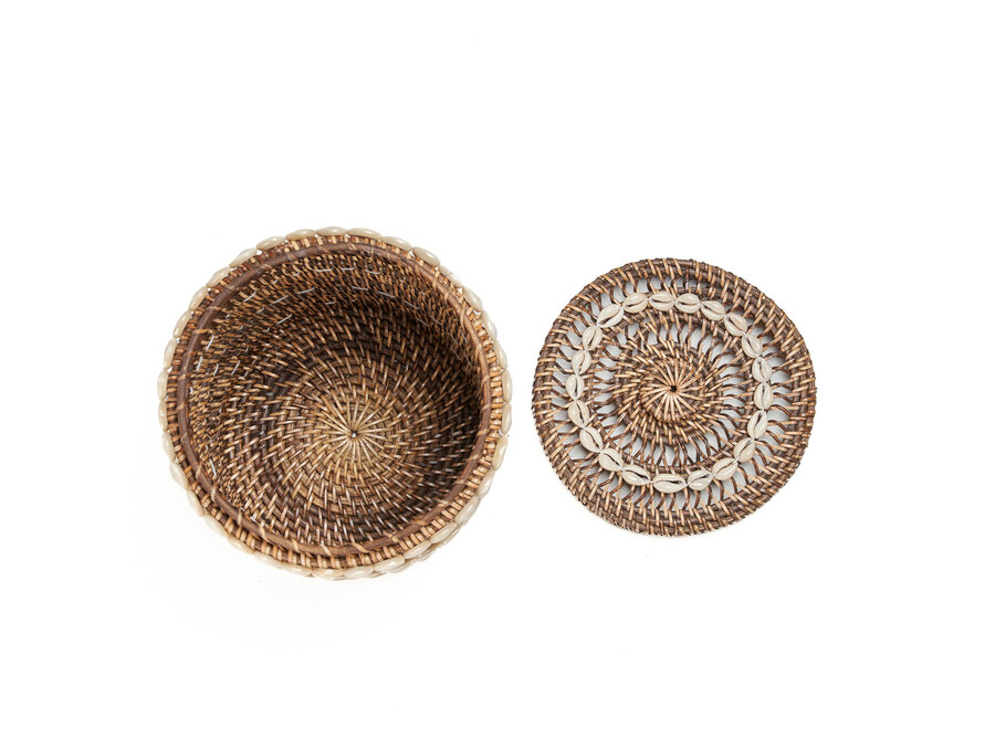 Le Panier de Rangement Shell - Brun Naturel