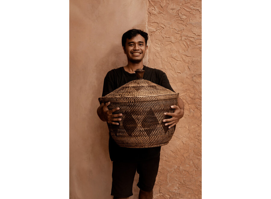 The Storage Crown Basket - Natural Brown