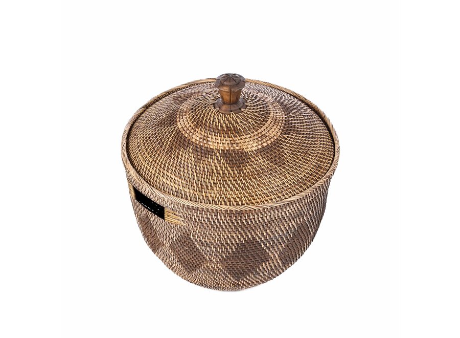 The Storage Crown Basket - Natural Brown
