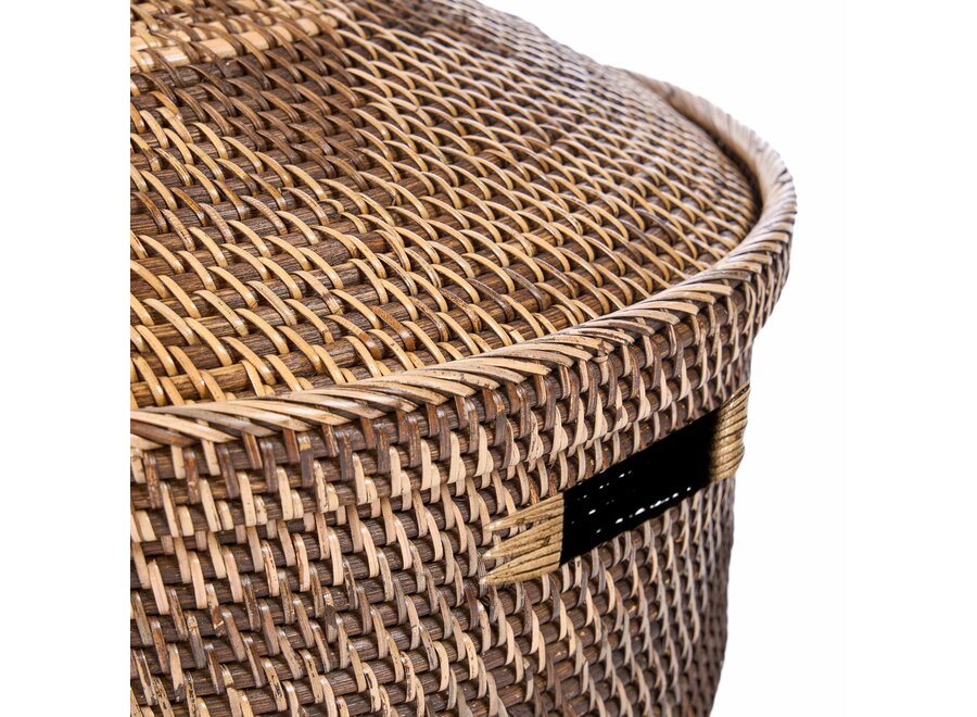 Le Panier de Rangement Crown - Brun Naturel