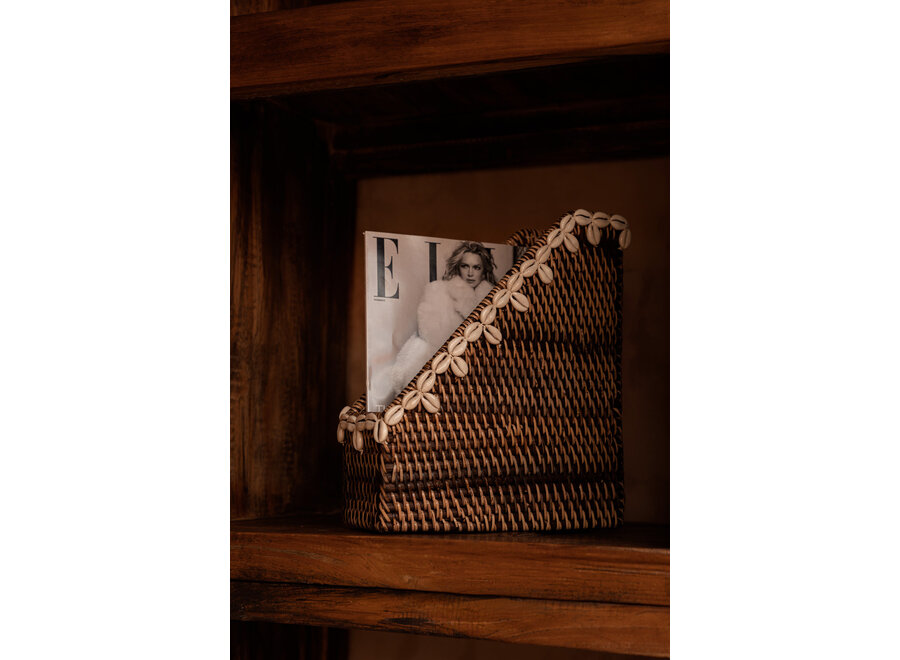 L’Organiseur Shell Edge - Marron Naturel