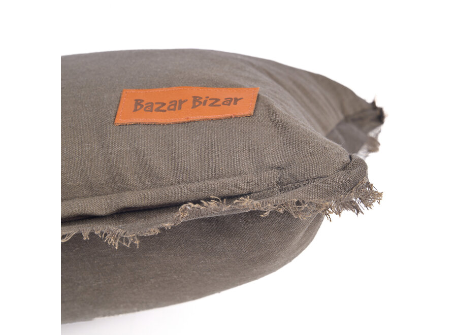 La Housse de Coussin Smoky Vibe - Grise - 30x50