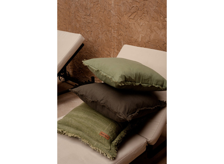La Housse de Coussin Smoky Vibe - Gris
