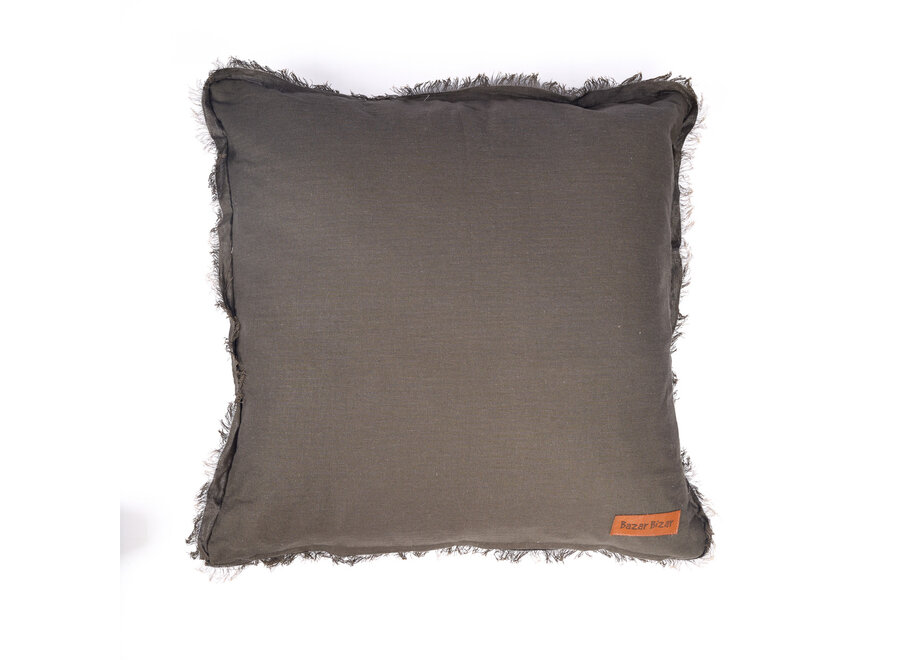 La Funda de Cojín Smoky Vibe - Gris