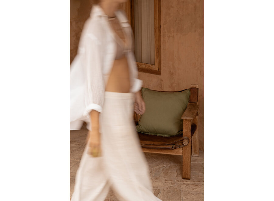 La Funda de Cojín Minty Fresh - Verde