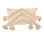 De Nomad Tassel Kussensloop - Crème