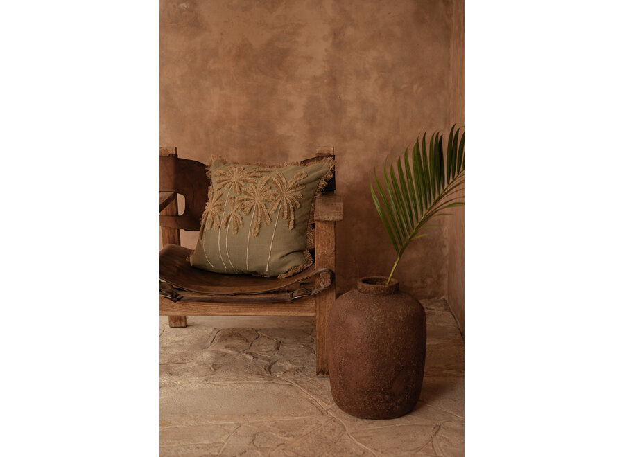 Fodera per Cuscini Tropical Breeze - Verde Foresta