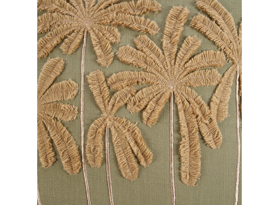 Housse de Coussin Tropical Breeze - Vert Forêt