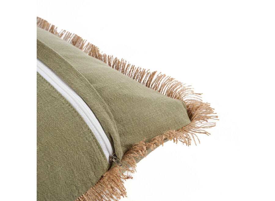 Funda de Cojín Tropical Breeze - Verde Bosque