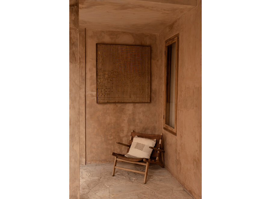 La Housse de Coussin Linen Threads - Naturel