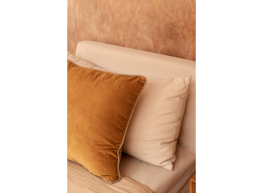 La Velvet Crush Fodera per Cuscini - Senape - 50x50