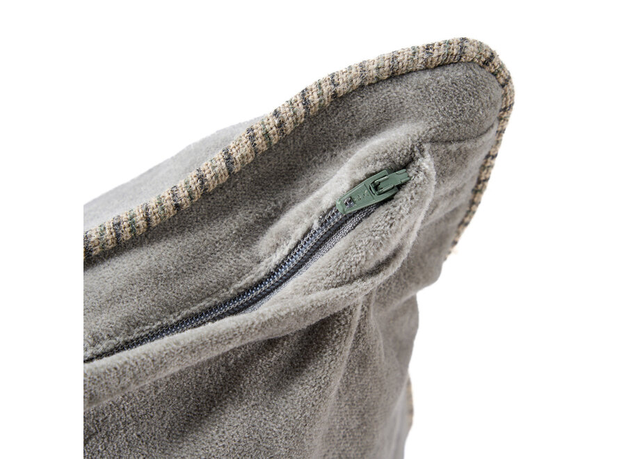 La Fodera per Cuscini Velvet Crush - Grigio - 50x50
