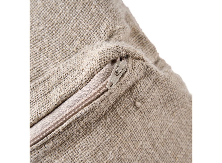 Der Linen Stitch Kissenbezug - Naturweiß