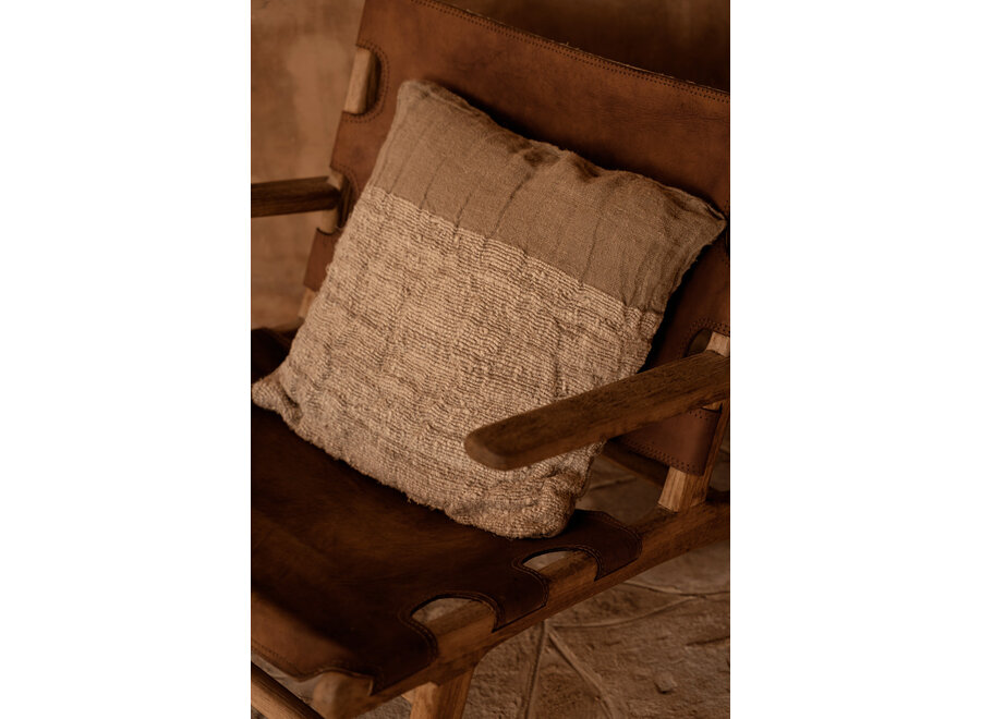 La Housse de Coussin Linen Edit - Naturel