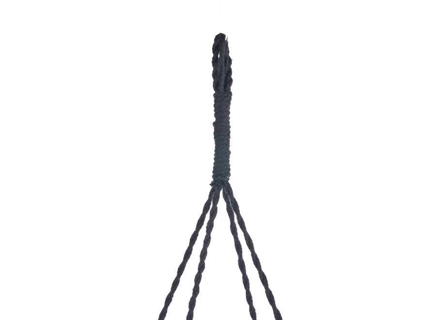 La Lámpara De Techo Nomad De Algodón - Negra - XL