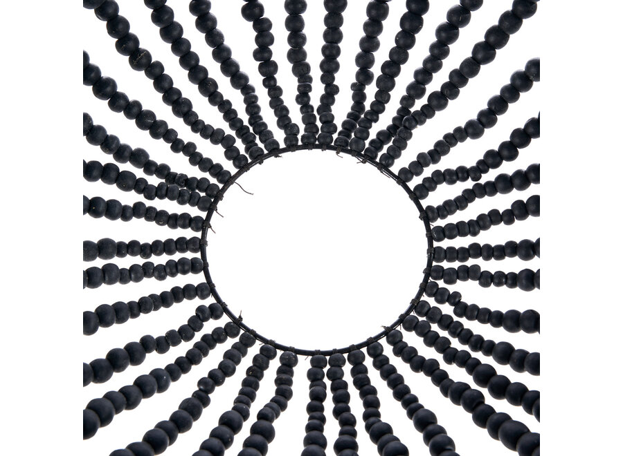 The Teardrop Chandelier - Black - M