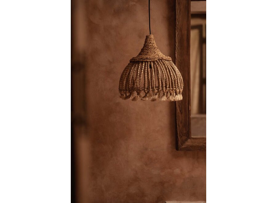 La Suspension Abaca Tassel - Naturel - S