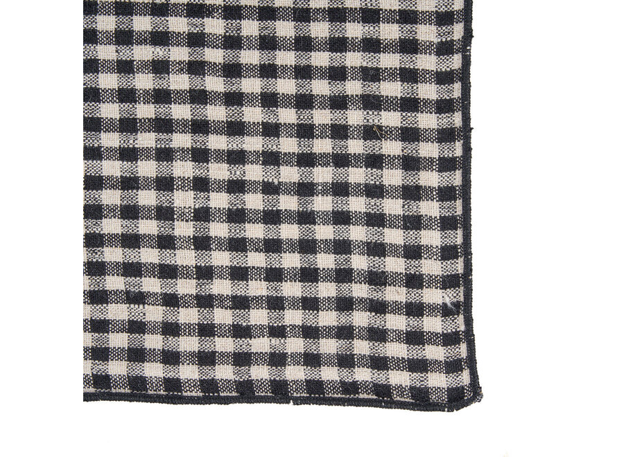 The Picknick Napkin - Natural Black - 45x45