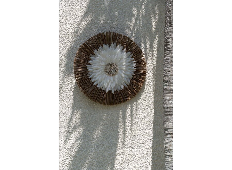 De Alang Feather Juju - Naturel Wit