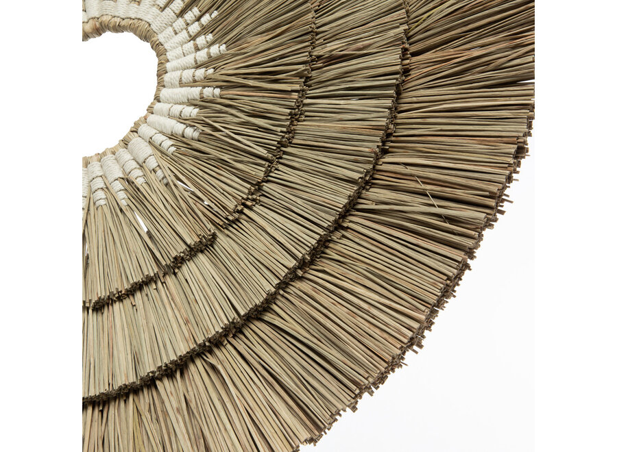 De Mengdong Muur Deco - Naturel Wit