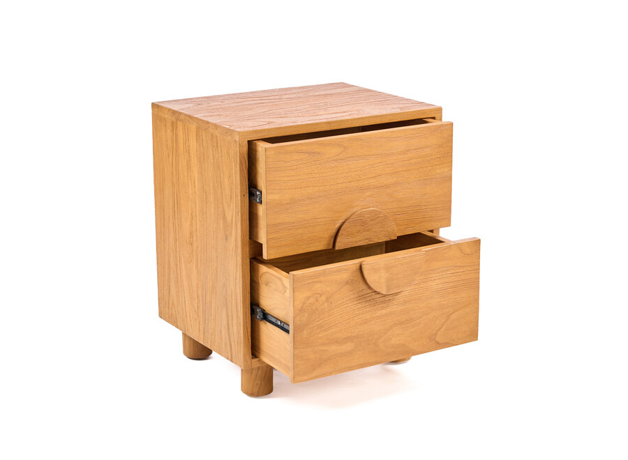 The Eclipse Nightstand - Natural