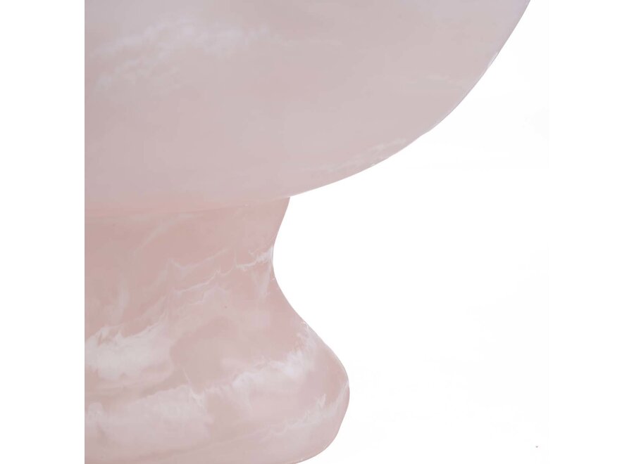 The Resin Organic Fruit Stand - Pink White