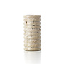 De Travertine Ripple T-Light Houder - Beige - L