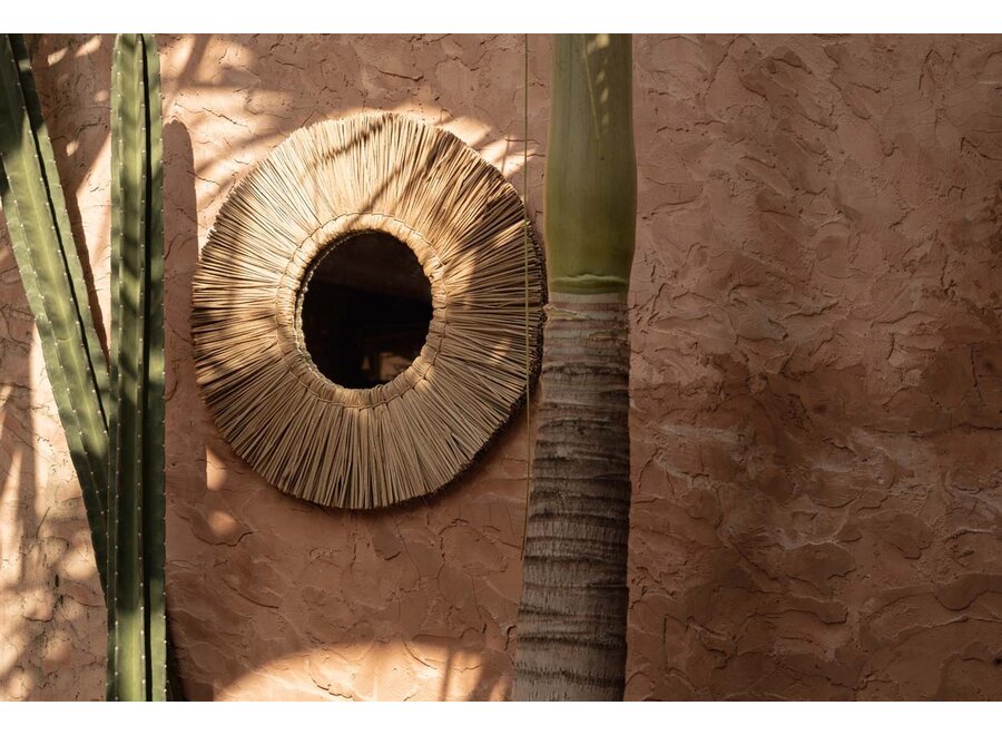 The Alang Alang Mirror - Natural - L