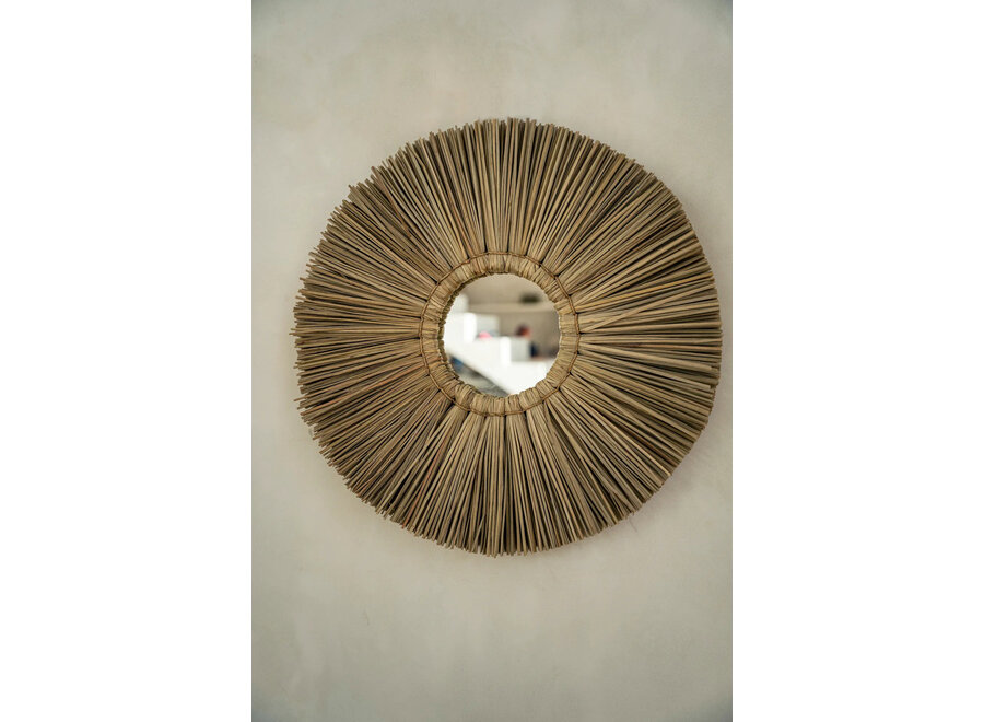 The Alang Alang Mirror - Natural - S