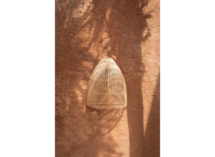 Die Lalo Applique Wandleuchte - Natur - L