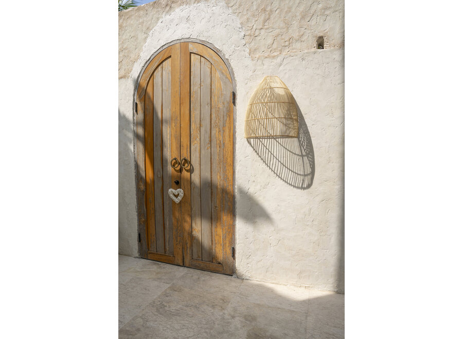 De Lalo Applique Muurlamp - Naturel - L