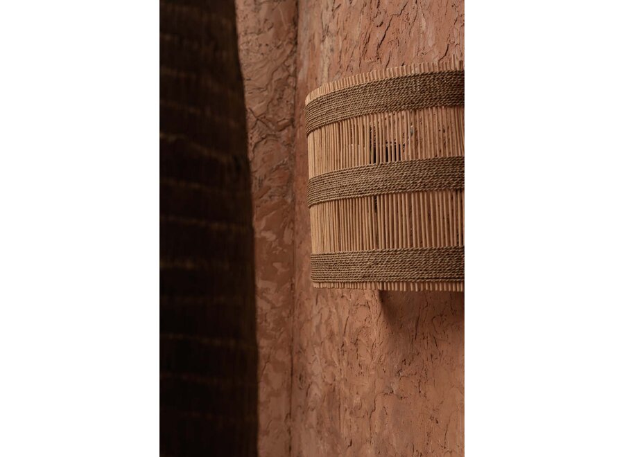 De Doedoe Applique Muurlamp - Naturel - M