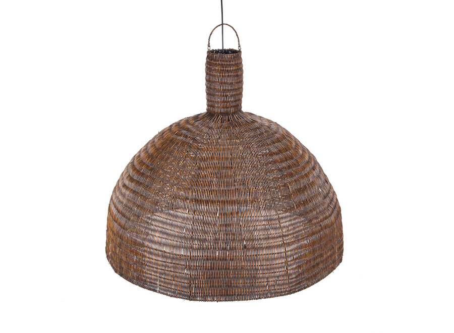 Il Lampadario Cupola - Noce Scuro - XL