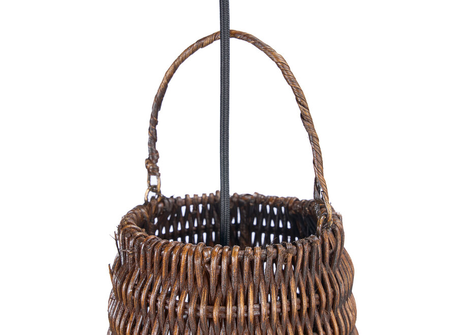 Il Lampadario Cupola - Noce Scuro - XL