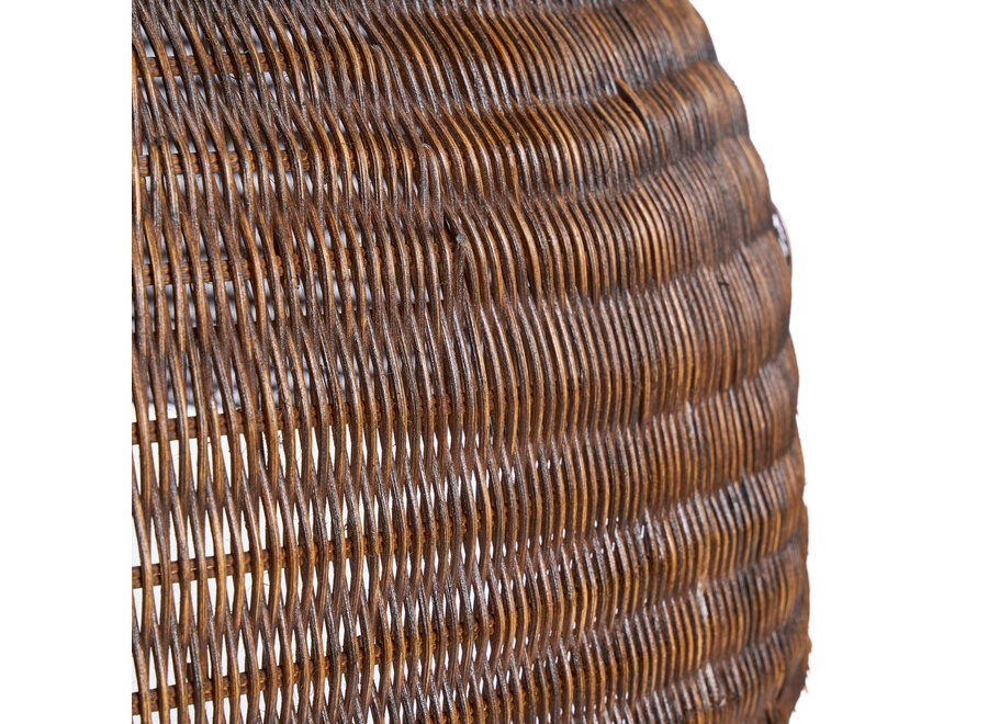 De Koepel Hanglamp - Donker Noten - XL